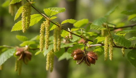 Floral Nature Photography with Natural Backgroundの写真素材
