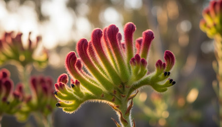 Floral Nature Photography with Natural Backgroundの写真素材