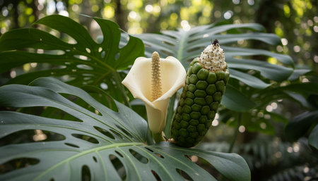 Floral Nature Photography with Natural Backgroundの写真素材