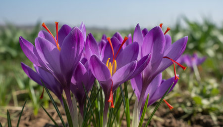 Floral Nature Photography with Natural Backgroundの写真素材