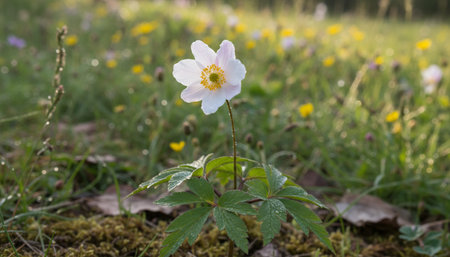 Floral Nature Photography with Natural Background