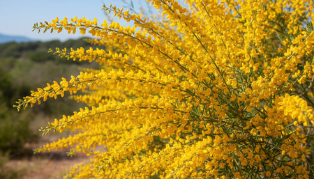 Floral Nature Photography with Natural Backgroundの写真素材