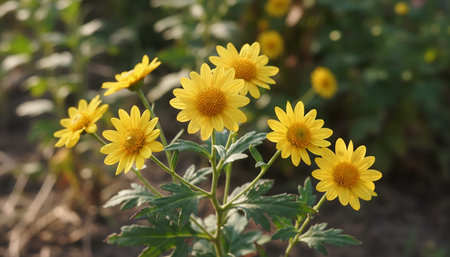 Floral Nature Photography with Natural Backgroundの写真素材