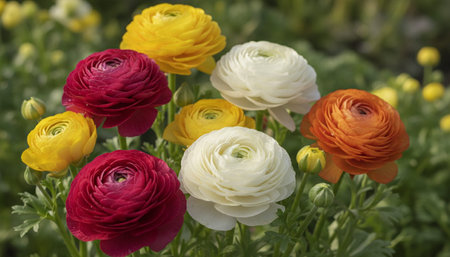 Floral Nature Photography with Natural Backgroundの写真素材