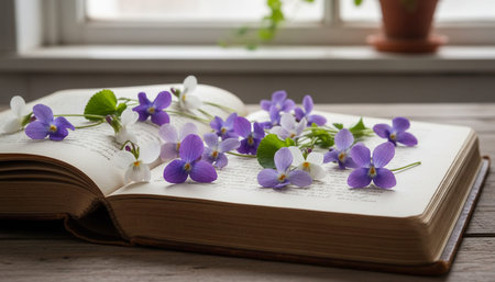 Floral Nature Photography with Natural Backgroundの写真素材