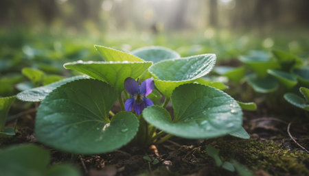 Floral Nature Photography with Natural Background
