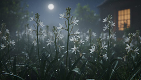 Floral Nature Photography with Natural Backgroundの写真素材