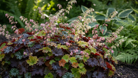 Floral Nature Photography with Natural Backgroundの写真素材