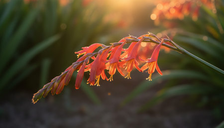 Floral Nature Photography with Natural Backgroundの写真素材