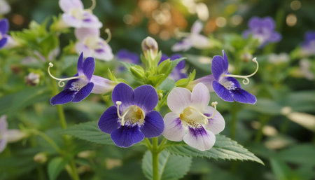 Floral Nature Photography with Natural Backgroundの写真素材