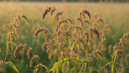 Floral Nature Photography with Natural Backgroundの写真素材
