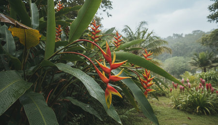 Floral Nature Photography with Natural Backgroundの写真素材