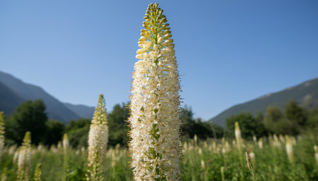 Floral Nature Photography with Natural Backgroundの写真素材