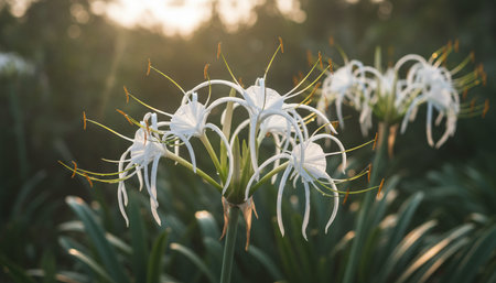 Floral Nature Photography with Natural Backgroundの写真素材