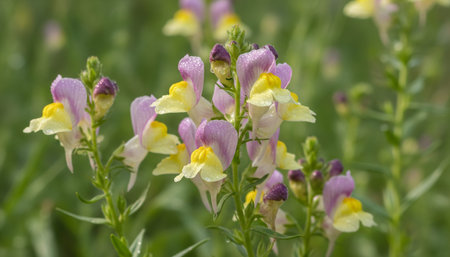 Floral Nature Photography with Natural Backgroundの写真素材