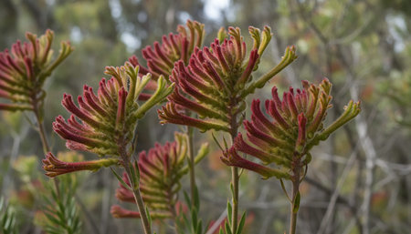 Floral Nature Photography with Natural Backgroundの写真素材