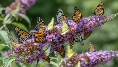 Floral Nature Photography with Natural Backgroundの写真素材