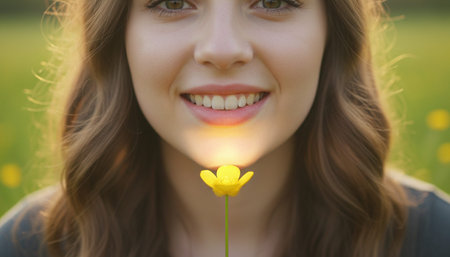 Floral Nature Photography with Natural Backgroundの写真素材