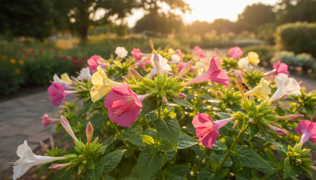 Floral Nature Photography with Natural Backgroundの写真素材