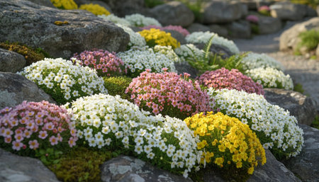 Floral Nature Photography with Natural Backgroundの写真素材