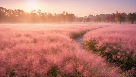 Floral Nature Photography with Natural Backgroundの写真素材