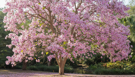 Floral Nature Photography with Natural Backgroundの写真素材
