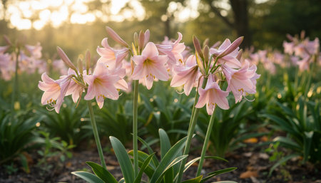 Floral Nature Photography with Natural Backgroundの写真素材
