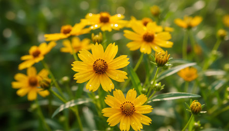 Floral Nature Photography with Natural Backgroundの写真素材