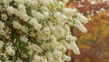 Floral Nature Photography with Natural Backgroundの写真素材