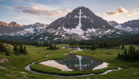 Outdoor Mountain Landscape Photography