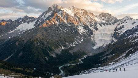 Outdoor Mountain Landscape Photographyの写真素材
