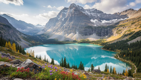 Outdoor Mountain Landscape Photography