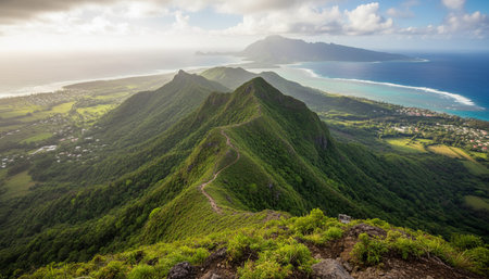 Outdoor Mountain Landscape Photography