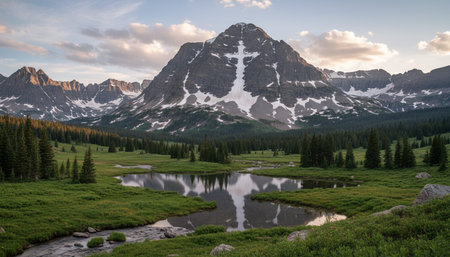 Outdoor Mountain Landscape Photographyの写真素材