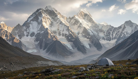 Outdoor Mountain Landscape Photographyの写真素材