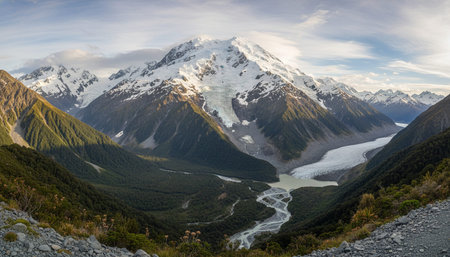 Outdoor Mountain Landscape Photography
