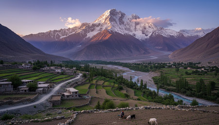 Outdoor Mountain Landscape Photographyの写真素材