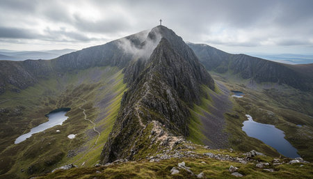 Outdoor Mountain Landscape Photographyの写真素材