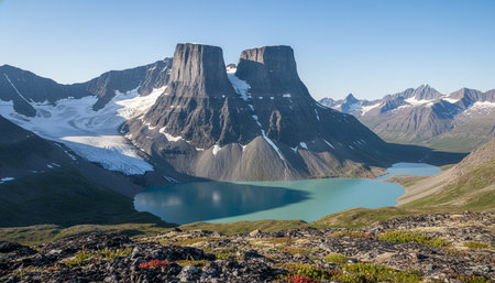 Outdoor Mountain Landscape Photographyの写真素材