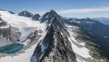 Outdoor Mountain Landscape Photographyの写真素材