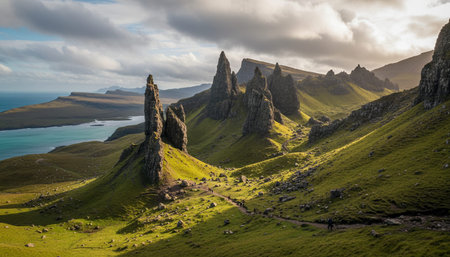 Outdoor Mountain Landscape Photography