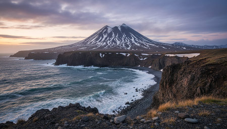 Outdoor Mountain Landscape Photographyの写真素材