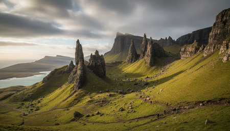 Outdoor Mountain Landscape Photographyの写真素材