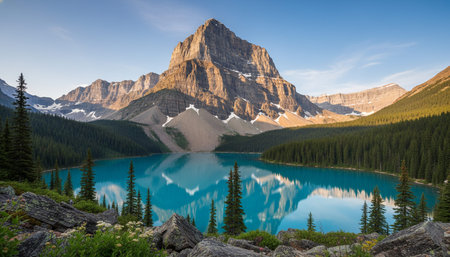 Outdoor Mountain Landscape Photography
