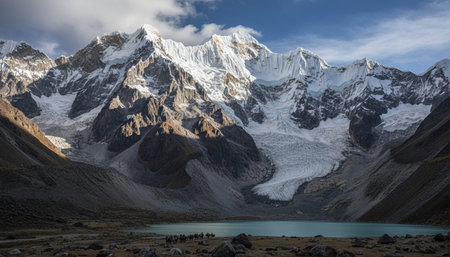 Outdoor Mountain Landscape Photographyの写真素材