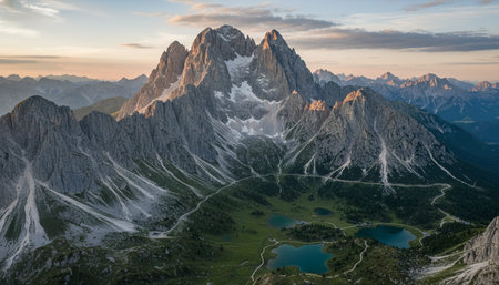 Outdoor Mountain Landscape Photographyの写真素材