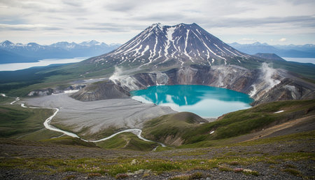 Outdoor Mountain Landscape Photography