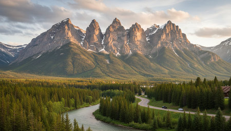 Outdoor Mountain Landscape Photography