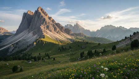 Outdoor Mountain Landscape Photographyの写真素材