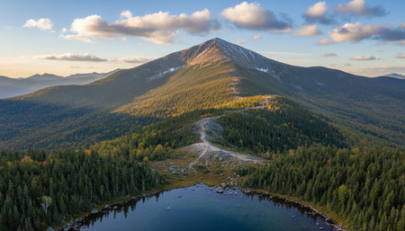 Outdoor Mountain Landscape Photographyの写真素材